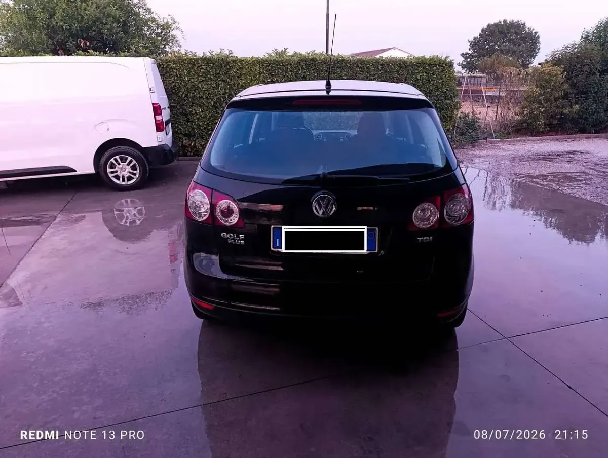 Usata VW Golf Plus Comfortline 105 CV (77 kW) 2007 Nero Monovolume