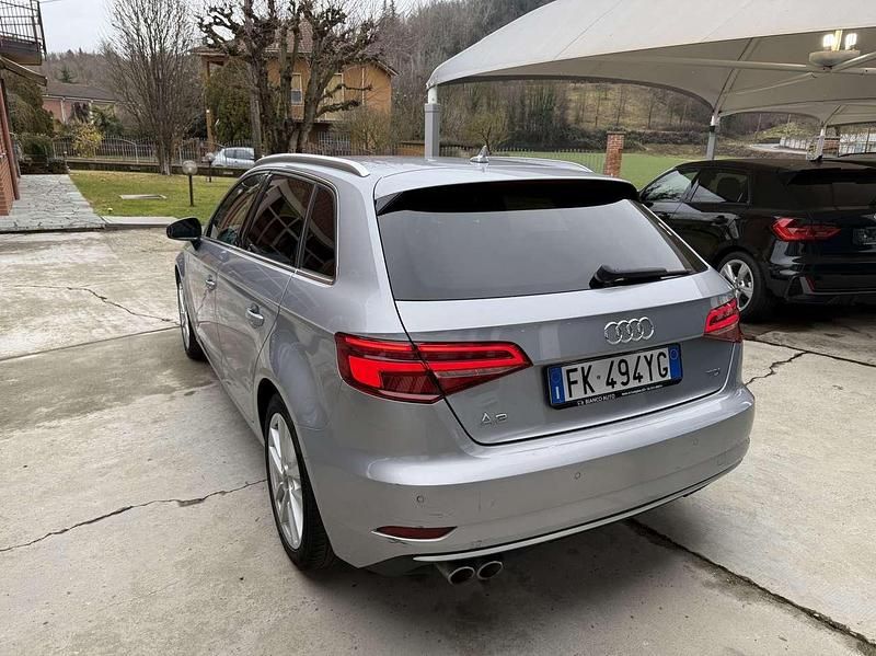 Usata Audi A3 Sport 150 CV (110 kW) 2016 Argento Berlina