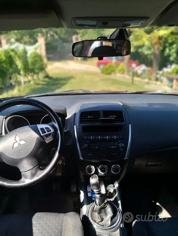 Usata Mitsubishi ASX 150 CV (110 kW) 2011 Rosso SUV