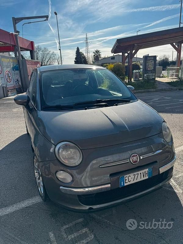 Grigio Usata 2010 Fiat 500 Sport Tre volumi | 3200 € (Buon prezzo) - Immagine 1/4