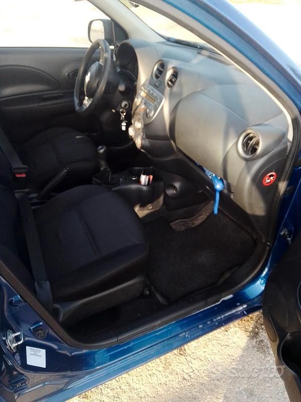 Usata Nissan Micra 2013 Blu Utilitaria