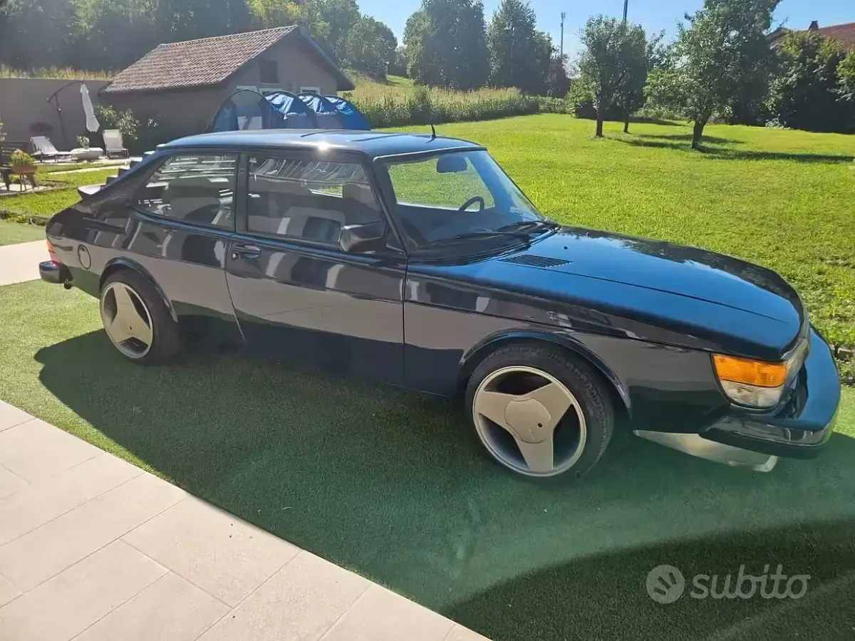 Usata Saab 900 145 CV (106 kW) 1982 Blu Coupé