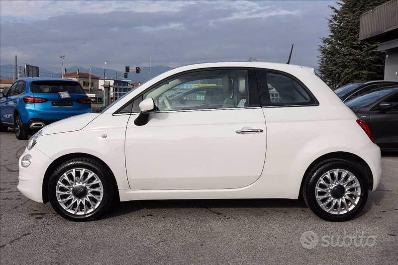 Usata Fiat 500 Lounge 69 CV (50 kW) 2017 Bianco Berlina