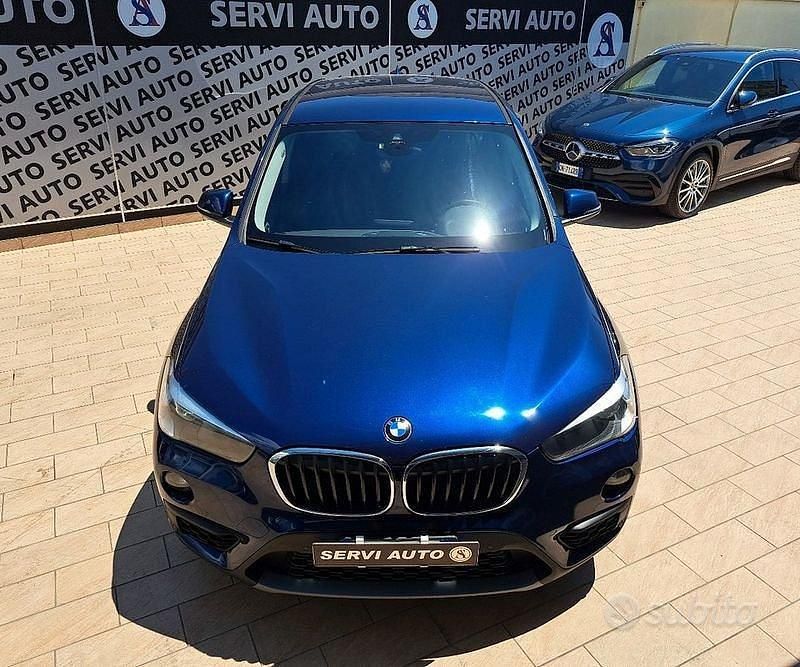 Usata BMW X1 Advantage 150 CV (110 kW) 2016 Blu SUV