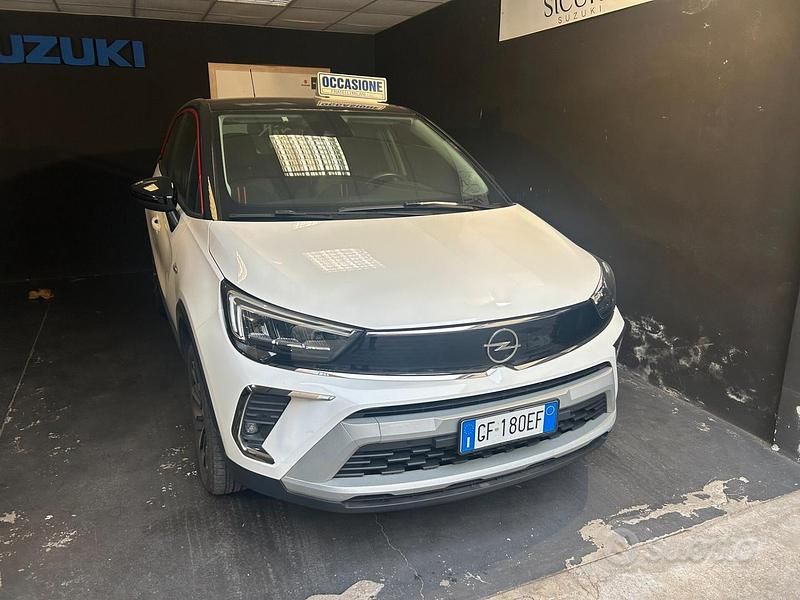 Usata Opel Crossland X Edition 110 CV (80 kW) 2021 Bianco SUV