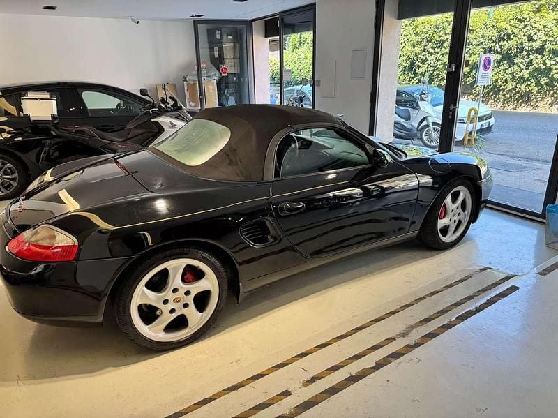 Usata Porsche Boxster 252 CV (185 kW) 1999 Nero Cabrio