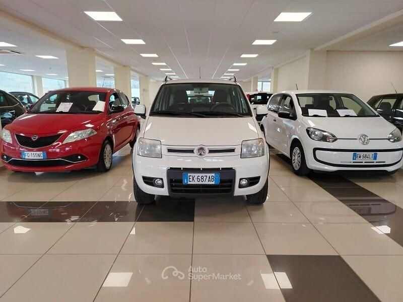 Usata Fiat Panda 4x4 Climbing 75 CV (55 kW) 2011 Bianco Utilitaria