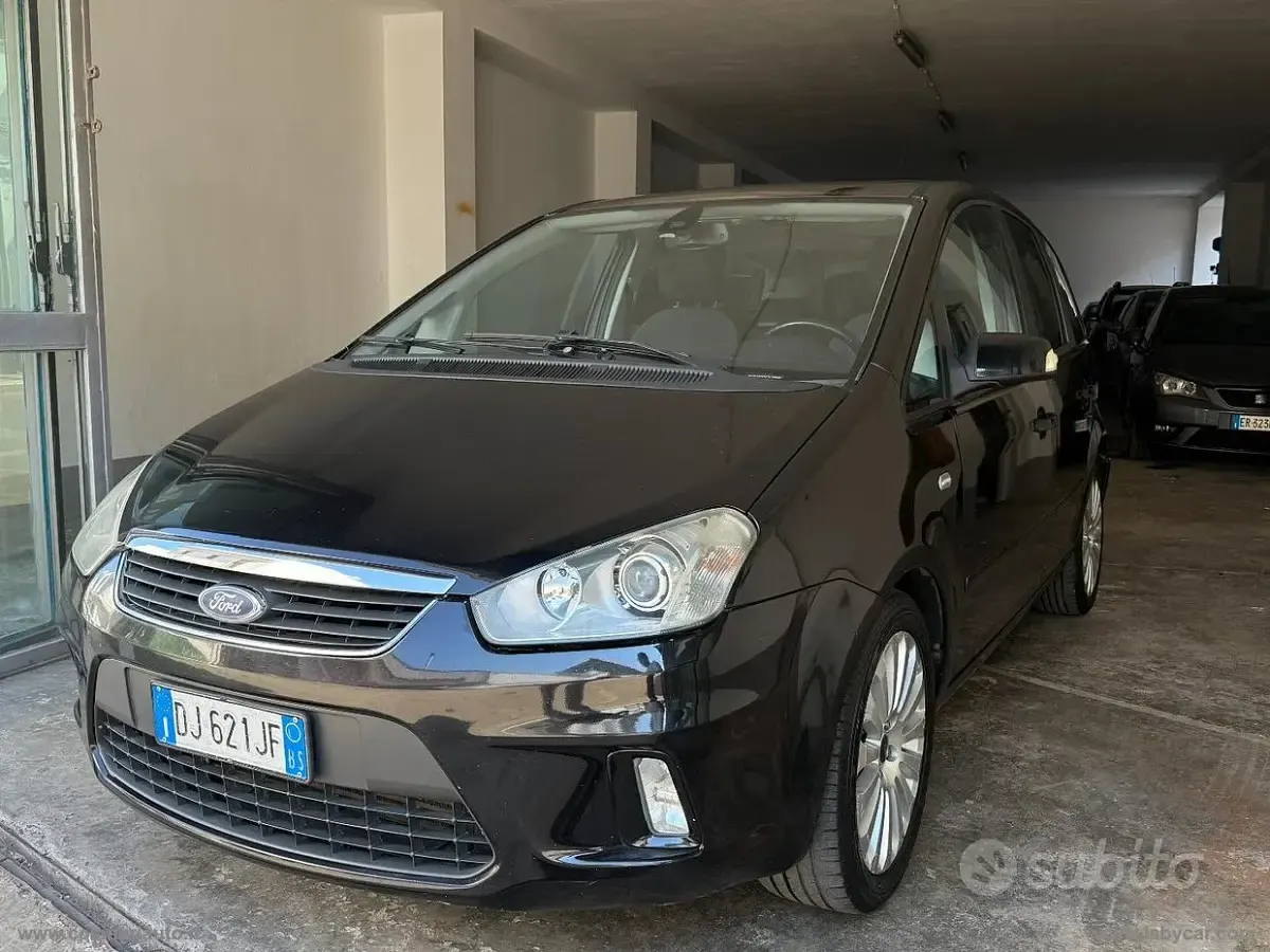 Usata Ford C-MAX Titanium 109 CV (80 kW) 2007 Nero Monovolume