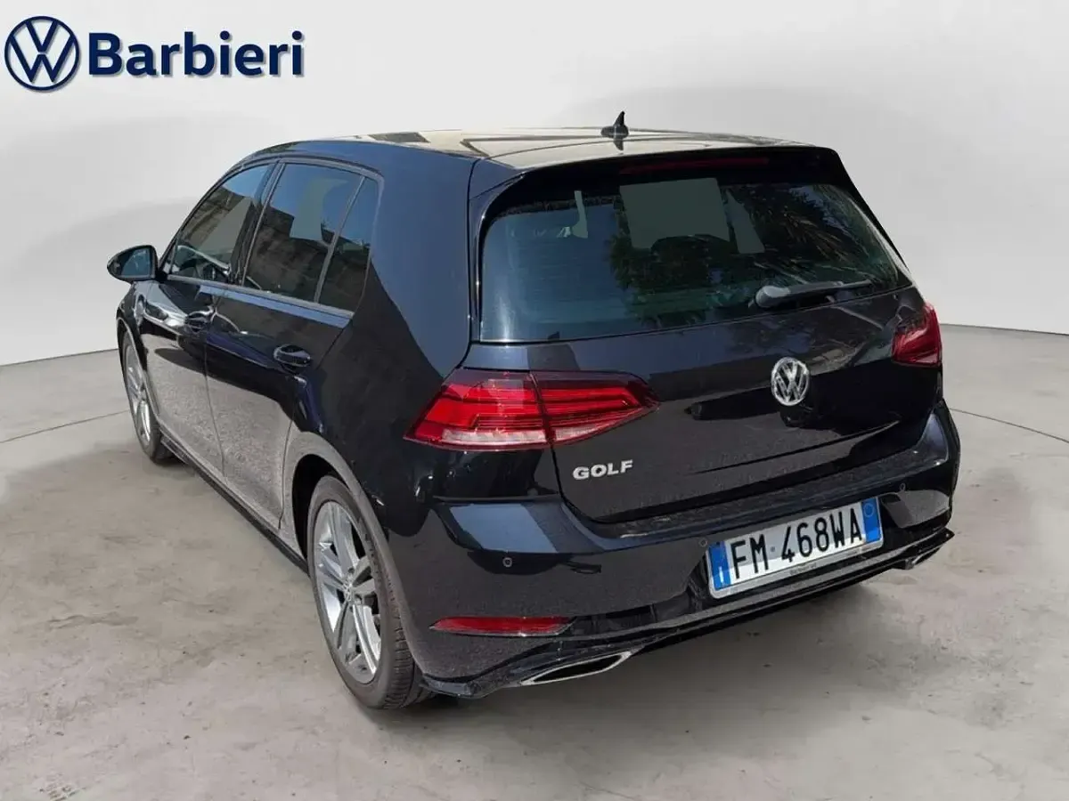 Usata VW Golf VII Sport 150 CV (110 kW) 2018 Nero Berlina
