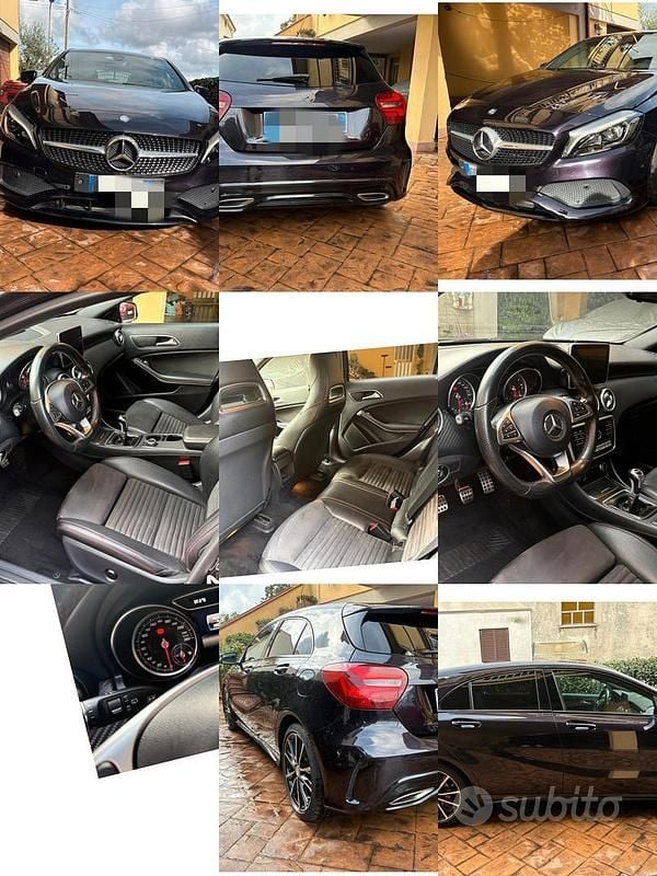 Usata Mercedes A200 136 CV (100 kW) 2016 Nero Berlina