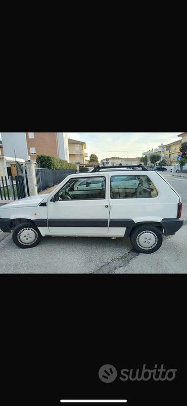 Usata Fiat Panda Young 39 CV (28 kW) 2000 Bianco Utilitaria