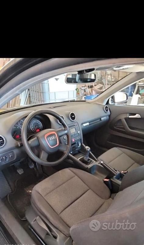 Usata Audi A3 2008 Nero Utilitaria