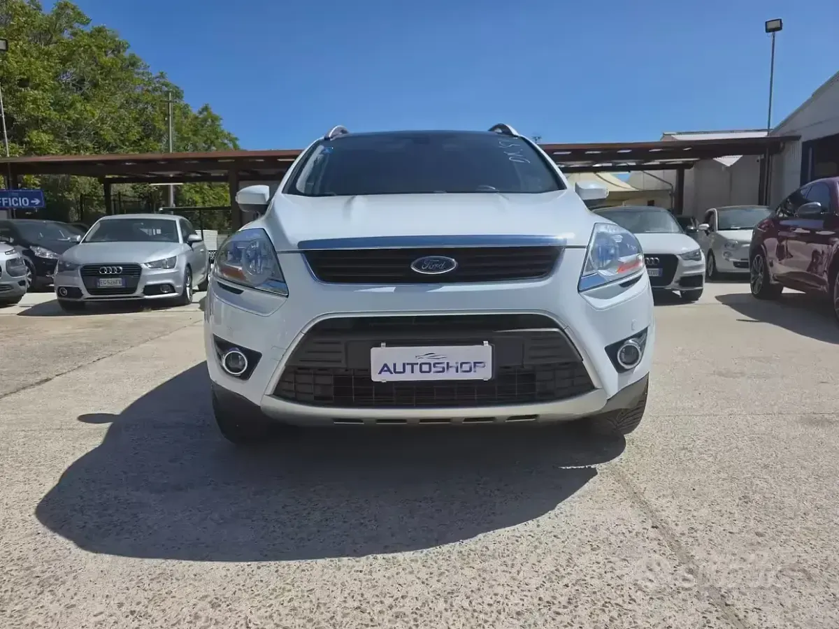 Occasion Ford Kuga Titanium 136 PK (100 kW) 2009 Wit SUV