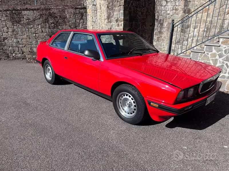 Usata Maserati Biturbo 1988 Rosso Coupé