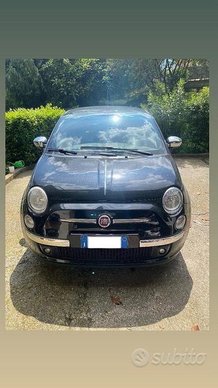 Usata Fiat 500 69 CV (50 kW) 2012 Nero Berlina
