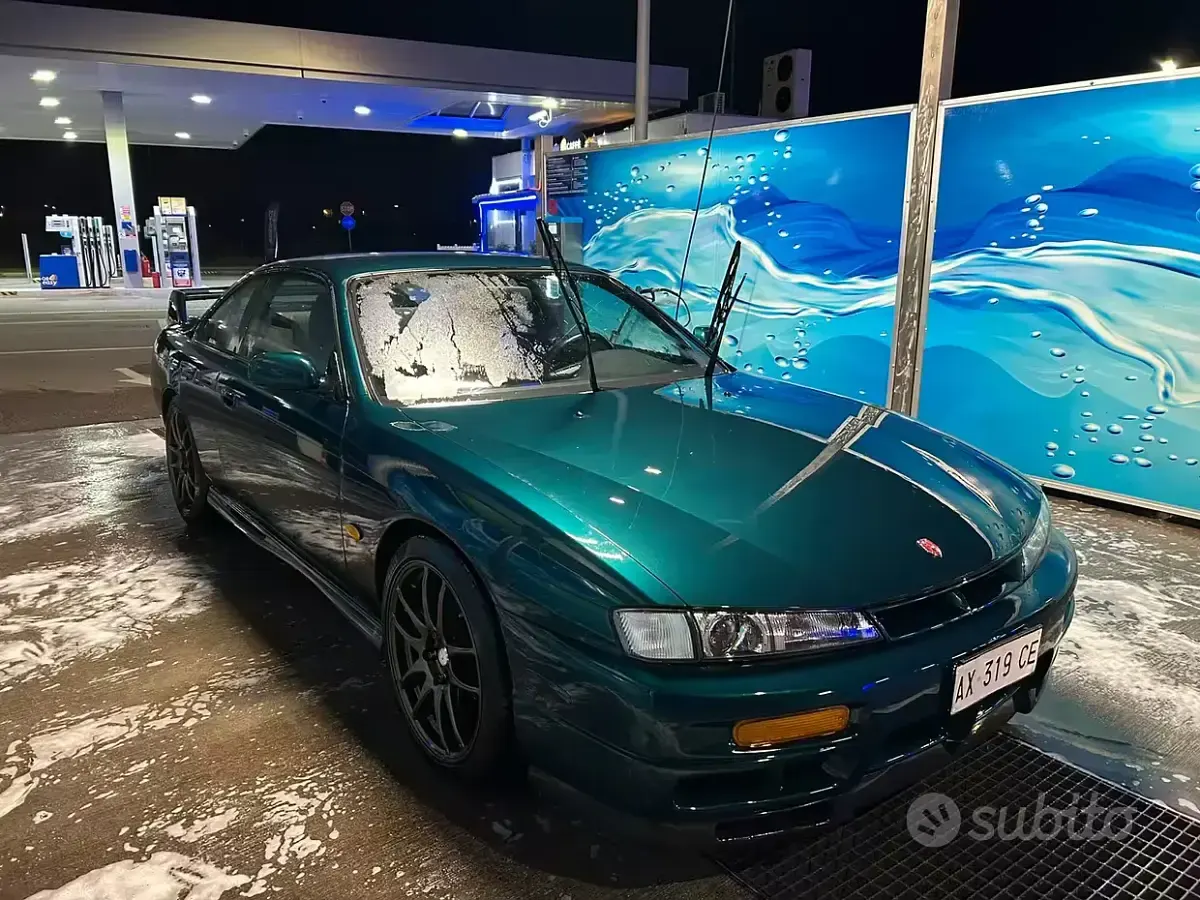 Usata Nissan 200 SX S 171 CV (125 kW) 1998 Verde Coupé