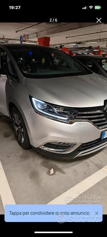 Usata Renault Espace 160 CV (117 kW) 2016 Grigio Monovolume