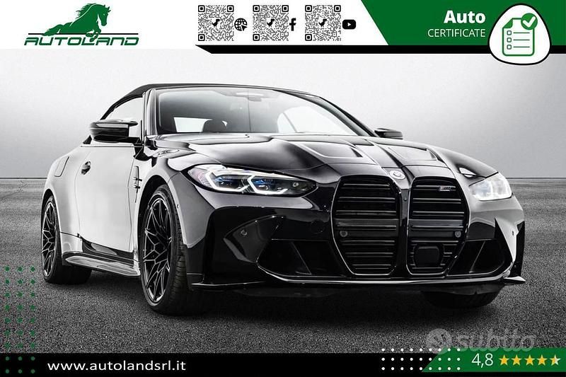 Usata BMW M4 Cabriolet Competition Edition 510 CV (375 kW) 2022 Nero Cabrio