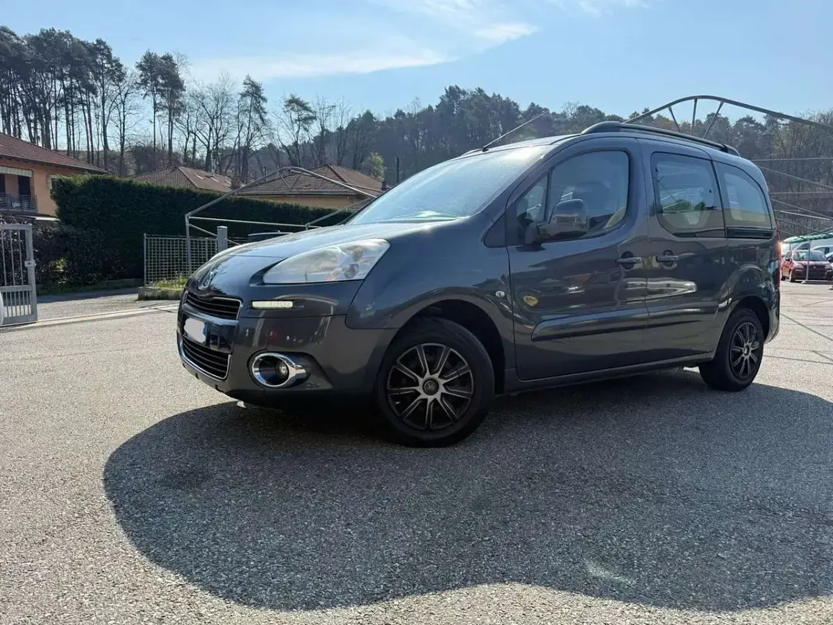 Usata Peugeot Partner Tepee Premium 92 CV (67 kW) 2014 Grigio Monovolume