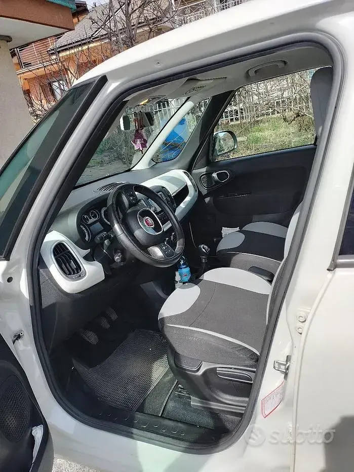Usata Fiat 500L 95 CV (69 kW) 2017 Bianco Monovolume