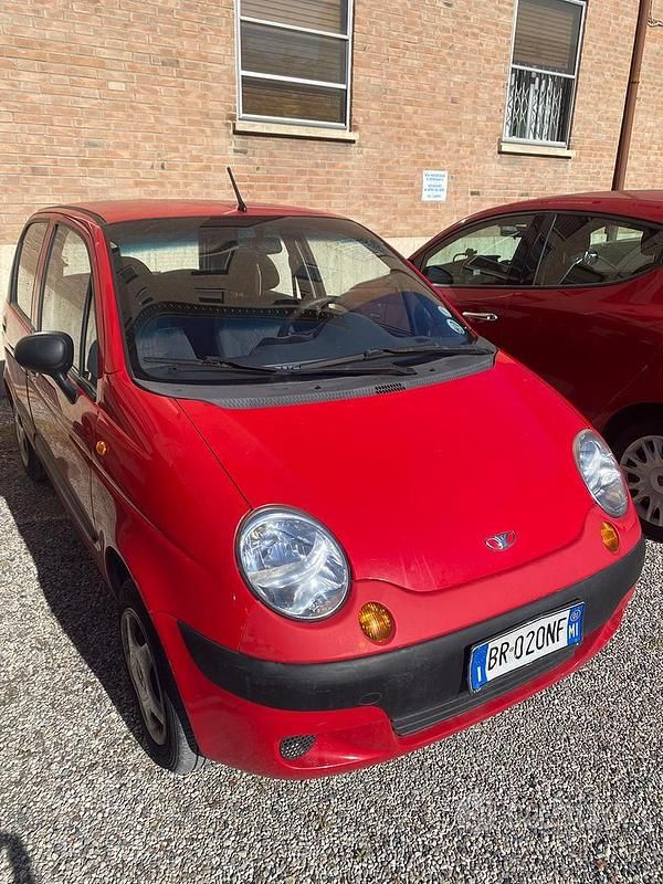 Usata Chevrolet Matiz 51 CV (37 kW) 2001 Rosso Utilitaria