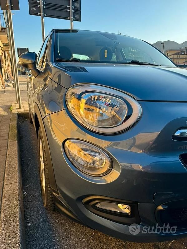 Usata Fiat 500X 120 CV (88 kW) 2017 Blu SUV