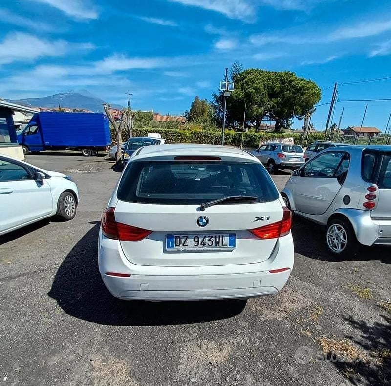 Usata BMW X1 177 CV (130 kW) 2010 Bianco SUV