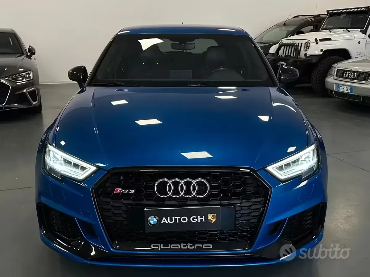 Usata Audi RS3 400 CV (294 kW) 2018 Blu Berlina
