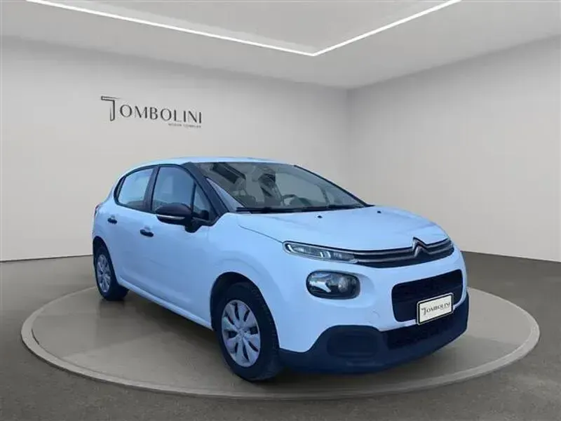 Usata Citroën C3 Feel 75 CV (55 kW) 2018 Bianco Utilitaria