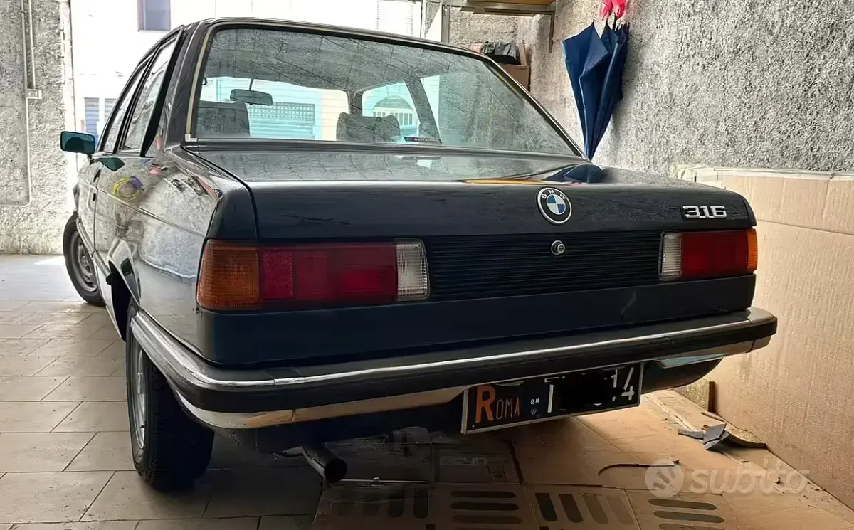 Usata BMW 316 1970 Bluazzurro Coupé