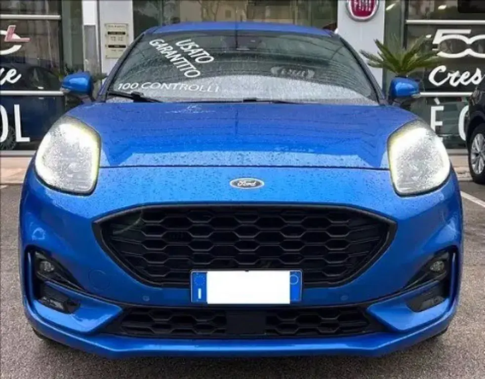 Usata Ford Puma ST-Line 125 CV (91 kW) 2022 Desert island blue (metallizzato) SUV