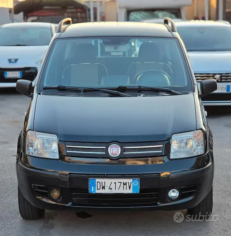 Usata Fiat Panda Dynamic 60 CV (44 kW) 2009 Nero Utilitaria