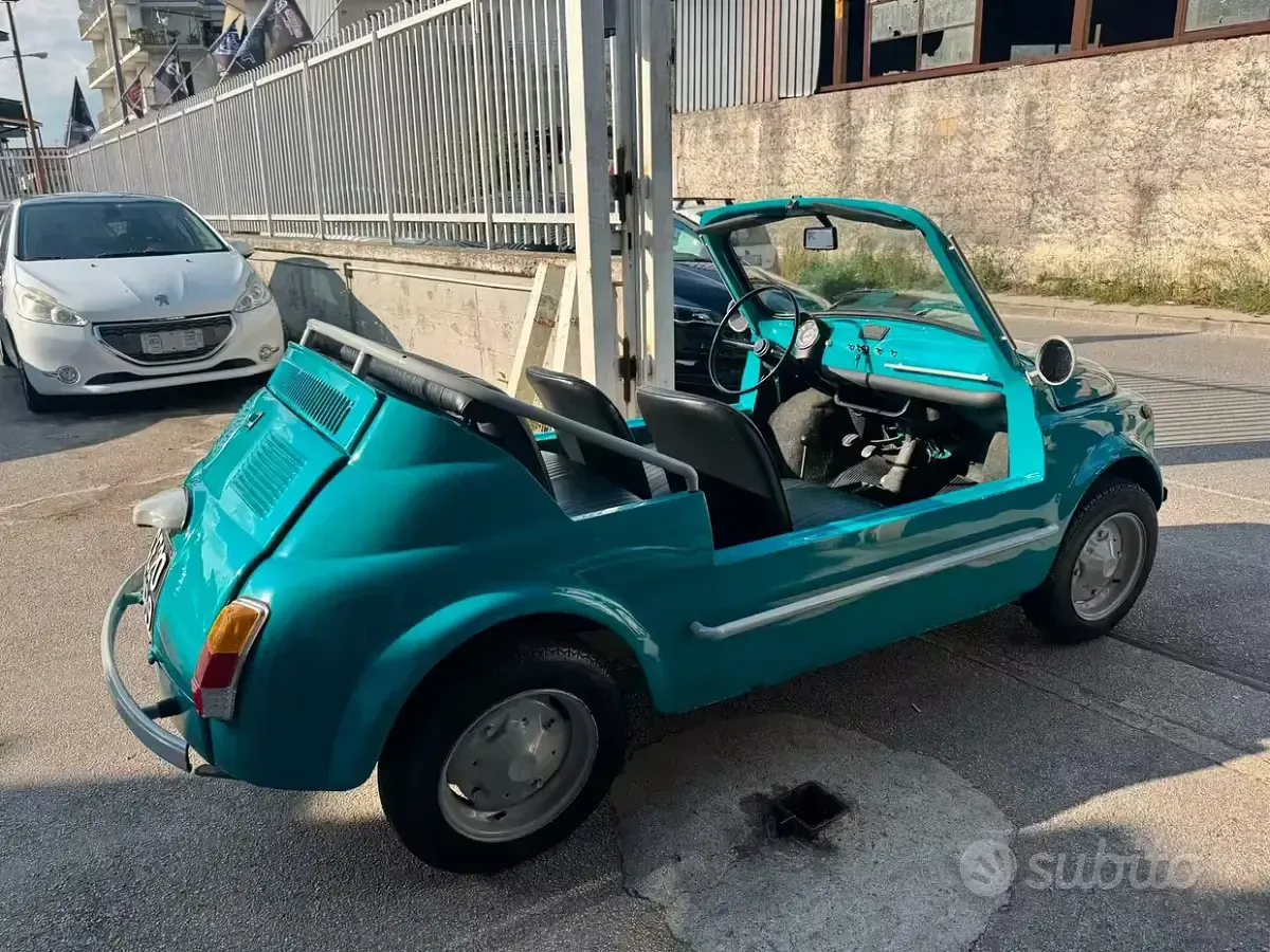 Usata Fiat 500 19 CV (13 kW) 1970 Blu Utilitaria