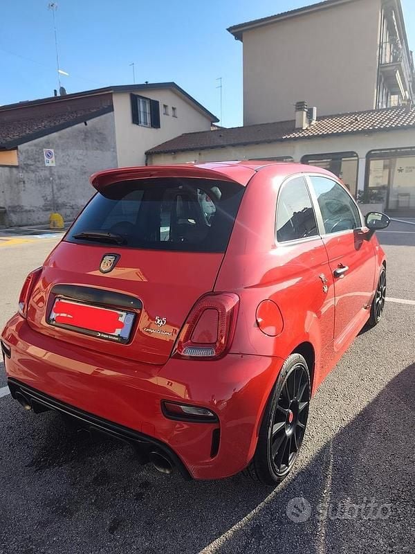 Usata Abarth 595 Competizione 180 CV (132 kW) 2016 Rosso Utilitaria