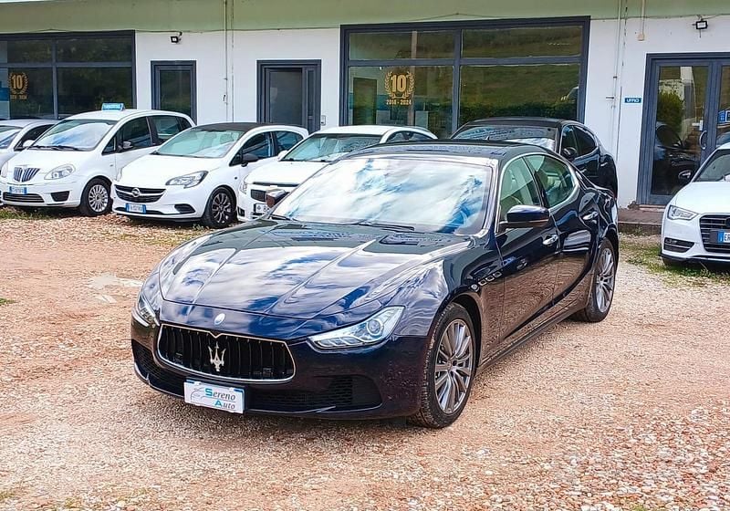 Usata Maserati Ghibli 275 CV (202 kW) 2016 Blu Berlina