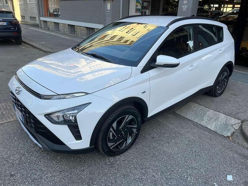 Usata Hyundai Bayon 101 CV (74 kW) 2021 Polar white SUV