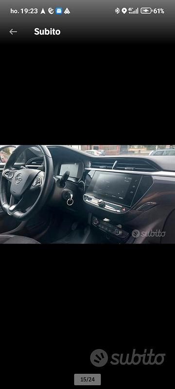 Usata Opel Corsa Elegance 102 CV (75 kW) 2021 Bianco Utilitaria