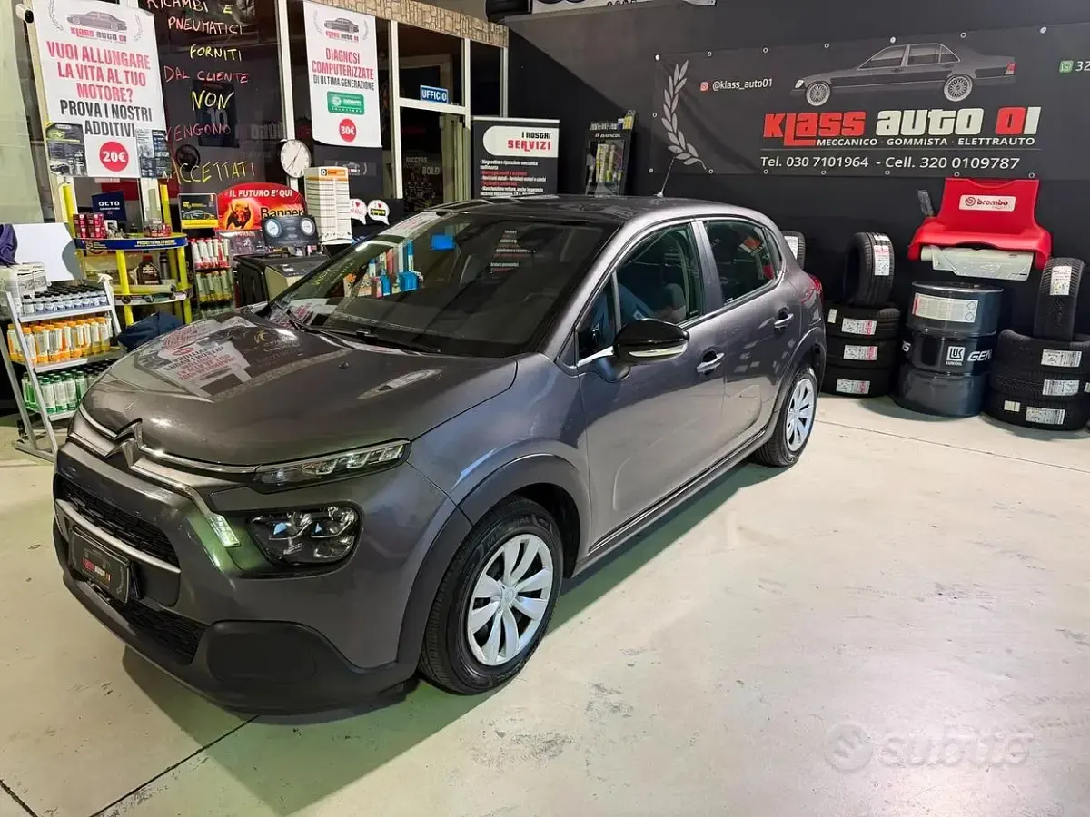 Usata Citroën C3 Business Class 102 CV (75 kW) 2021 Grigio Utilitaria