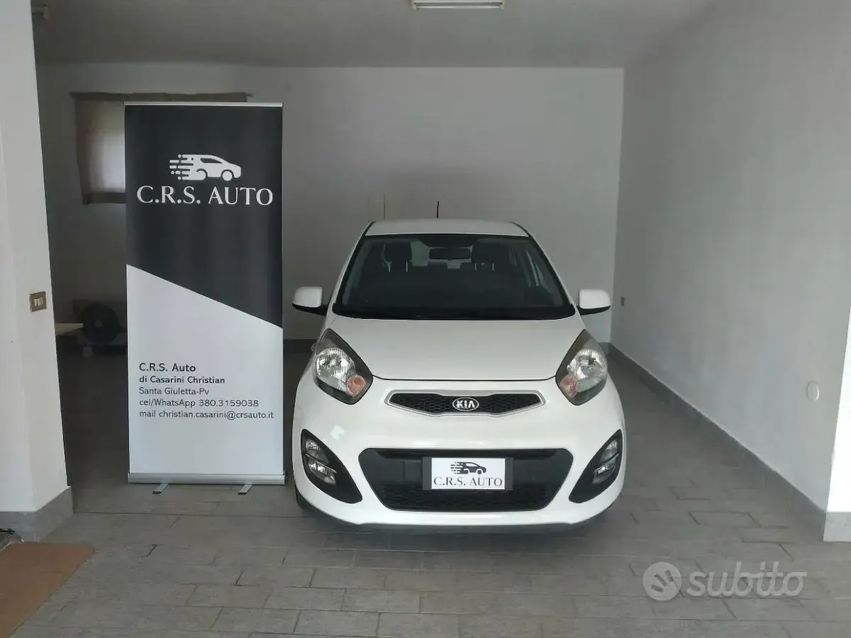 Usata Kia Picanto 69 CV (50 kW) 2013 Bianco Utilitaria