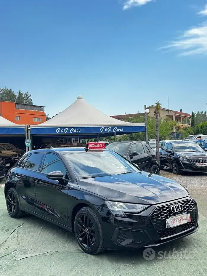 Usata Audi A3 Advanced 116 CV (85 kW) 2021 Nero Berlina