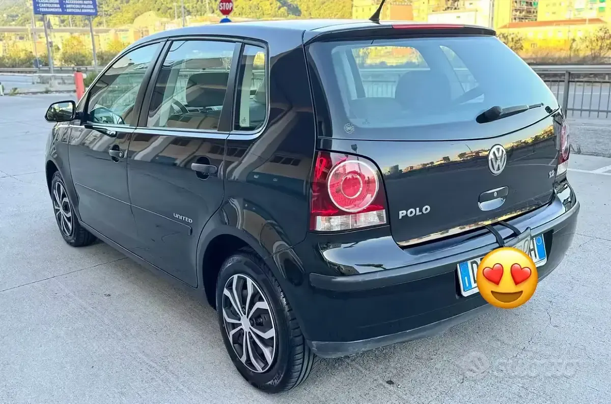 Usata VW Polo United 69 CV (50 kW) 2009 Nero Utilitaria