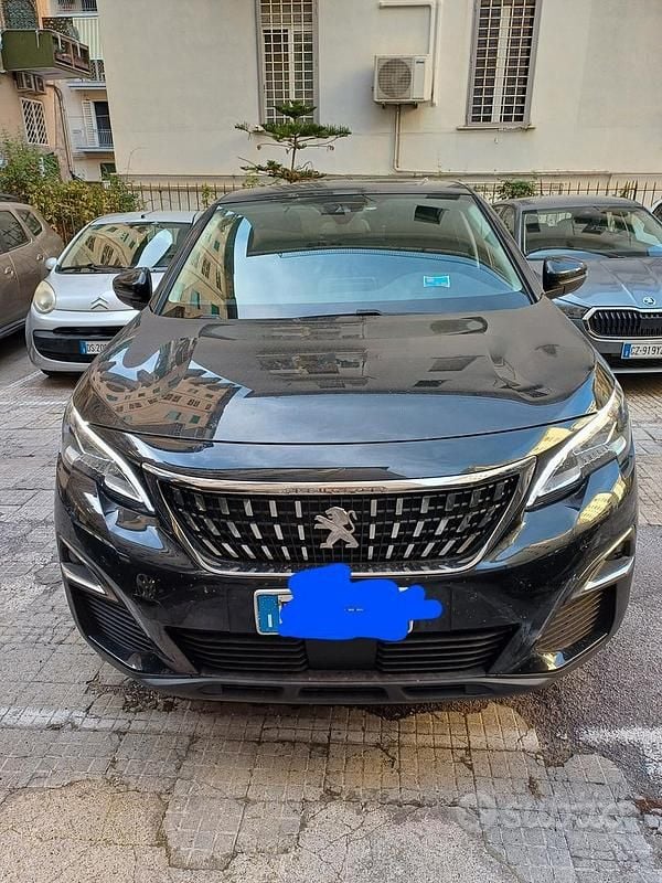Usata Peugeot 3008 Allure 120 CV (88 kW) 2019 Nero Monovolume