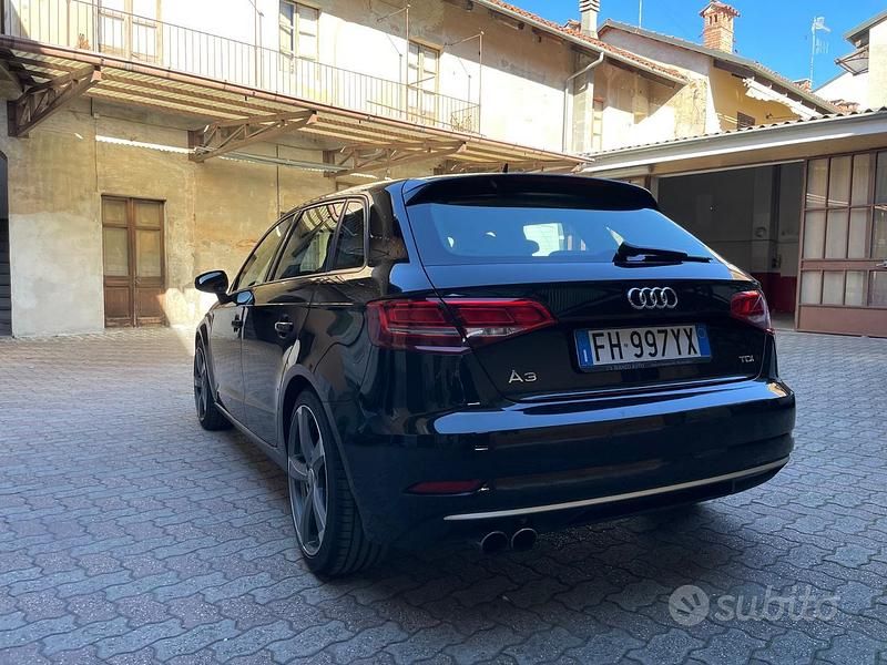 Usata Audi A3 150 CV (110 kW) 2016 Nero Berlina