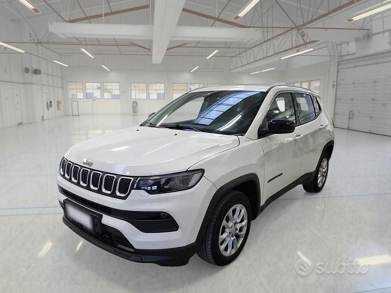 Bianco Usata 2021 Jeep Compass SUV | 15.500 € (Buon prezzo) - Immagine 1/4