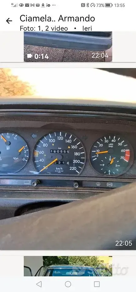 Usata Mercedes 190 1991 Berlina