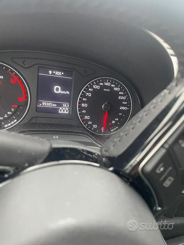 Usata Audi A3 Business 150 CV (110 kW) 2018 Bianco Berlina