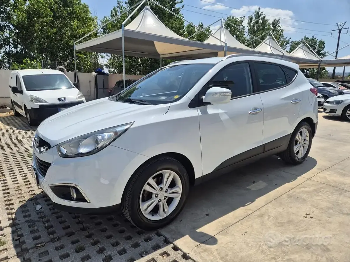 Usata Hyundai ix35 Comfort 136 CV (100 kW) 2010 Bianco SUV
