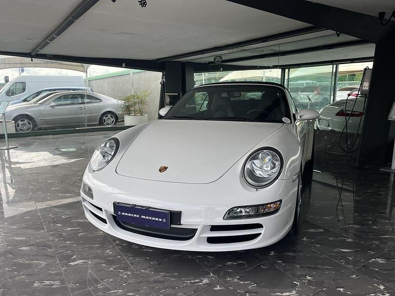 Usata Porsche 997 380 CV (279 kW) 2006 Nero Cabrio