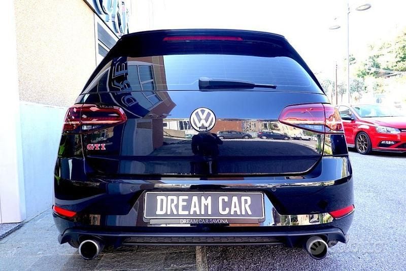 Usata VW Golf VII GTI 245 CV (180 kW) 2018 Nero Berlina