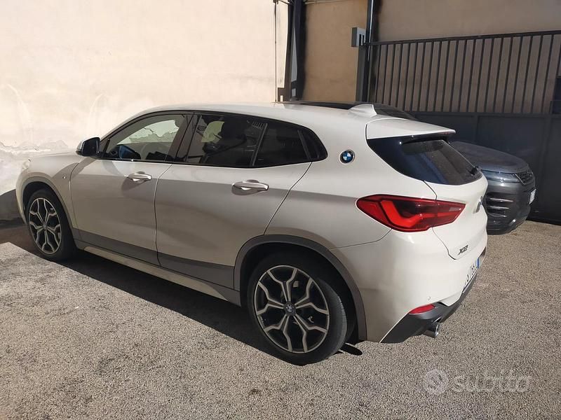 Usata BMW X2 M Sport 116 CV (85 kW) 2018 Bianco SUV